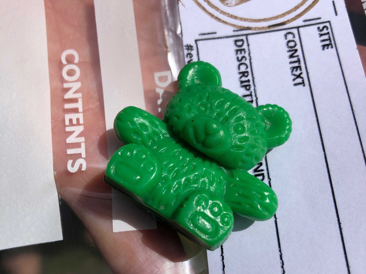 green bear